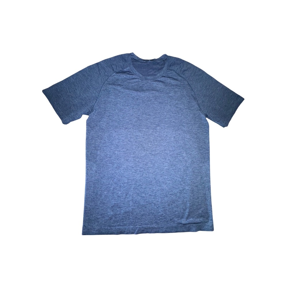 LULULEMON MDSW/TEMP Blue Metal Vent Tech SS 2.0 Shirt Men's Medium